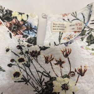 Zara Girls Floral Dress